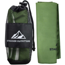Load image into Gallery viewer, Microfiber Field & Camp Towel - Olive Drab