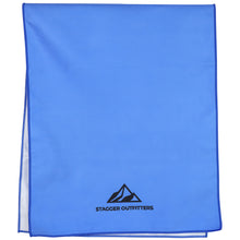 Load image into Gallery viewer, Microfiber Field &amp; Camp Towel - Atlantic Blue
